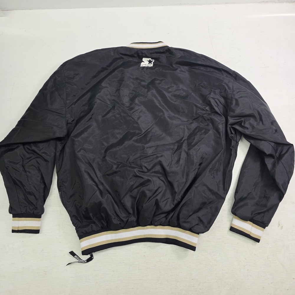 Vintage 90's Starter New Orleans Saints NFL Pro Line Pullover Jacket XL Korea - Picture 9 of 12